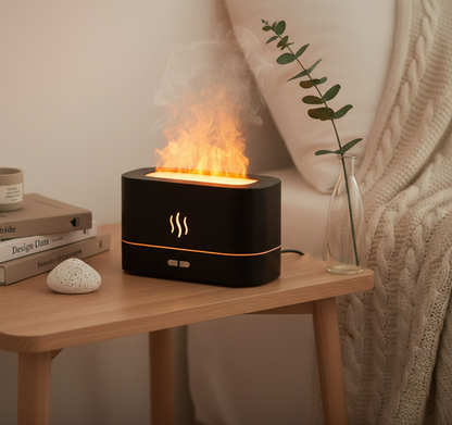 Pyromist™ : Le Diffuseur "Feu de Bois" pour un Sommeil Profond